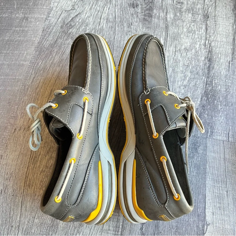 Rockport Men's Leather Boat Shoe Casual Deck Walking Shoes 13 M